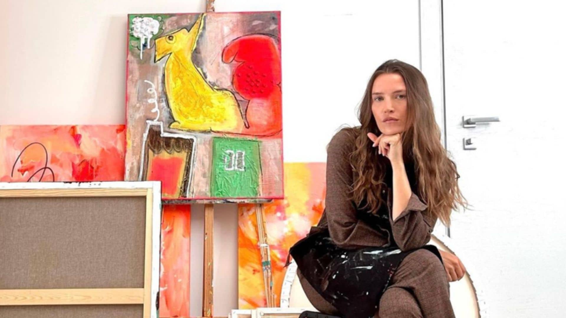La obra de Anna Barrachina (hija de Álvaro Muñoz Escassi) al alza: cuadros que alcanzan los 4.500 euros