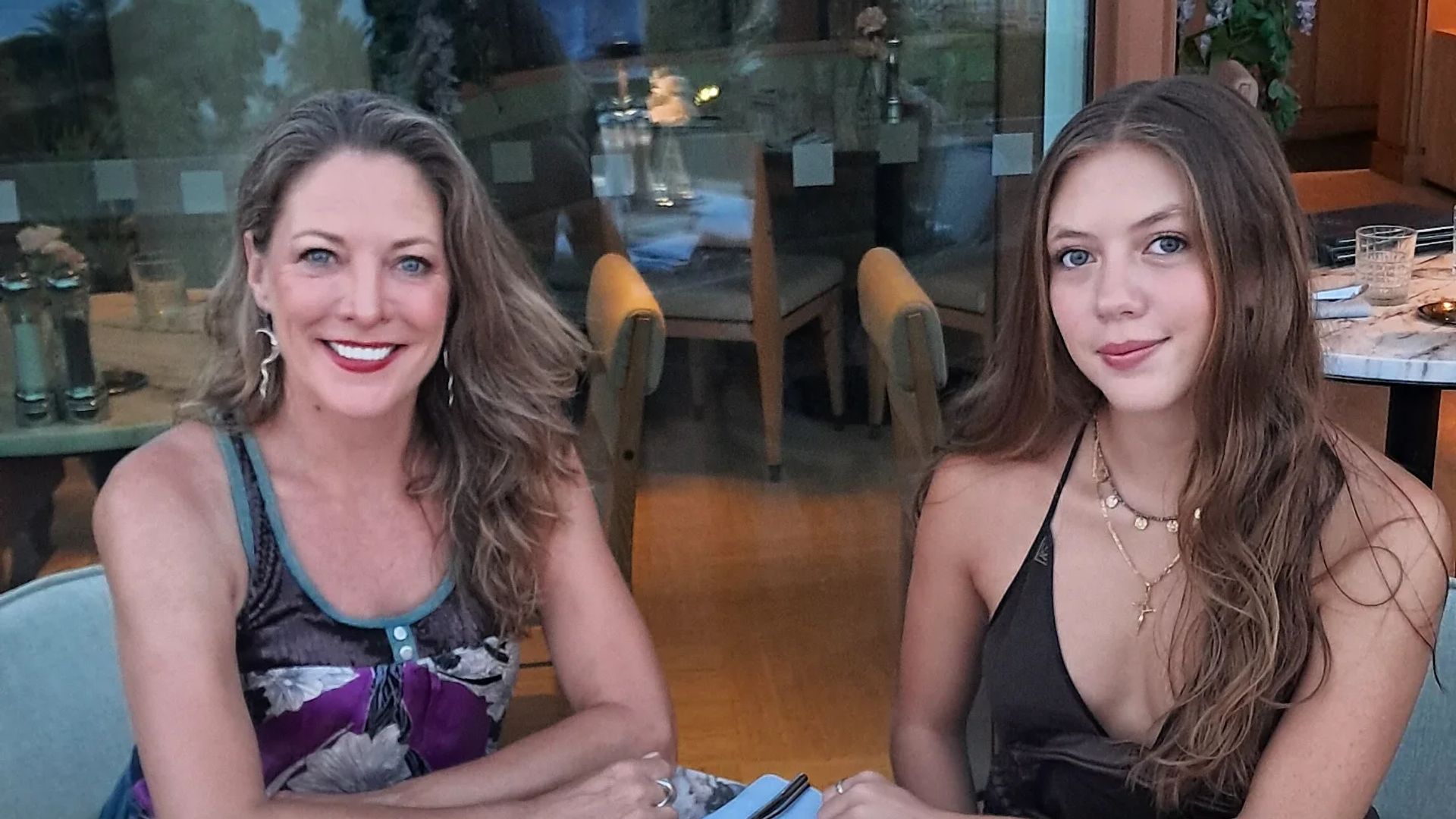 Andrea Noli, feliz de recibir el apoyo de su hija Valentina