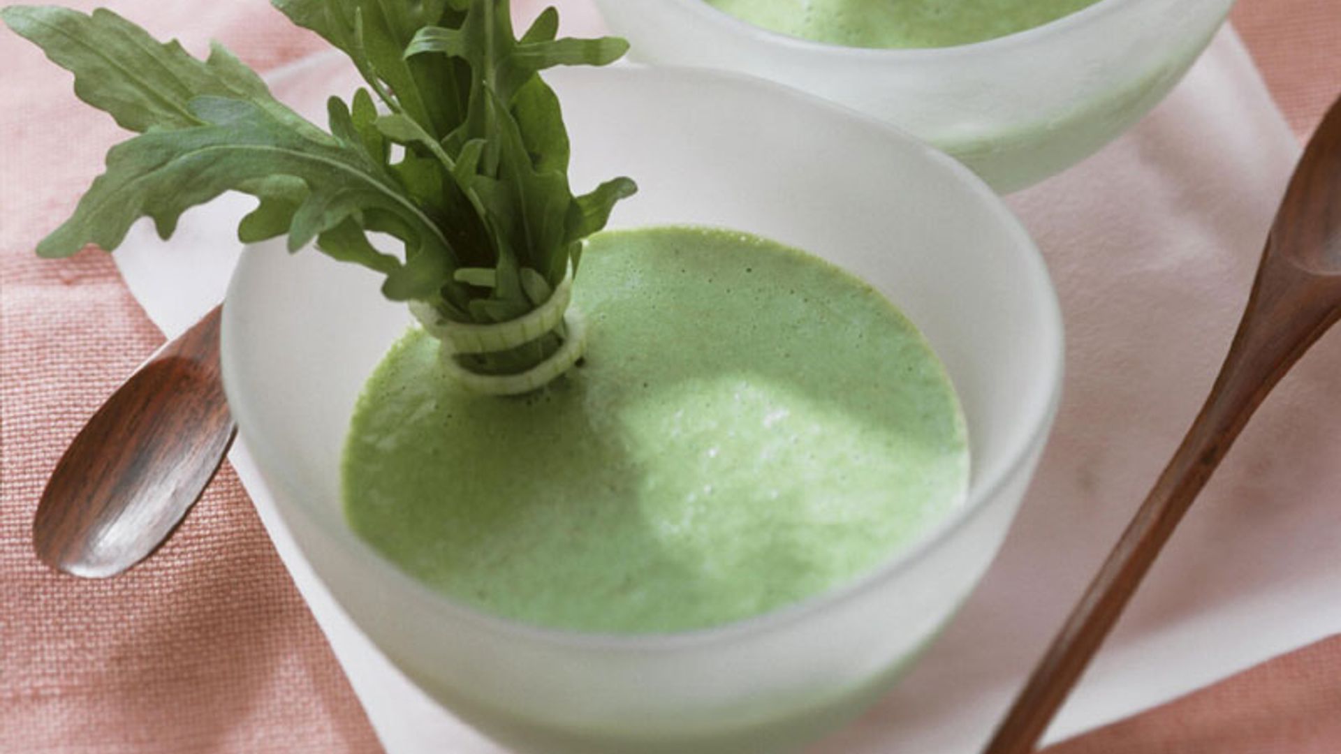 Crema de rúcula