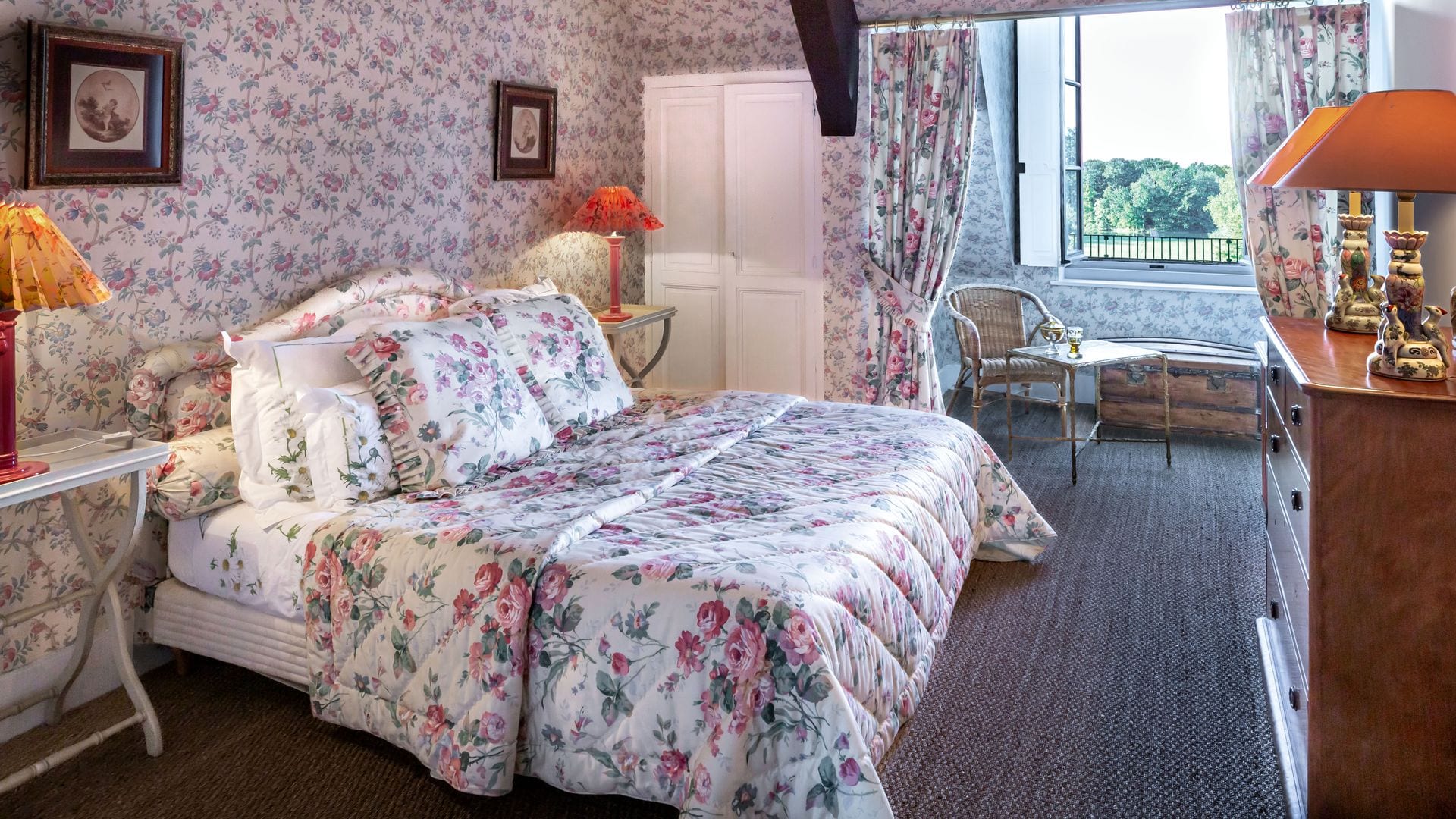 El dormitorio principal. 