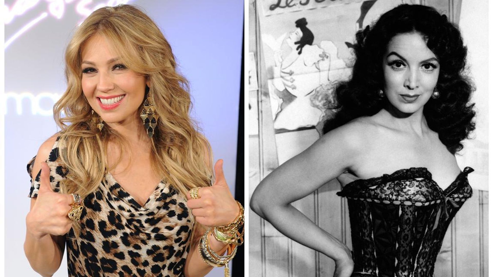 Thalía se declaró fan de María Félix en una carta muy especial