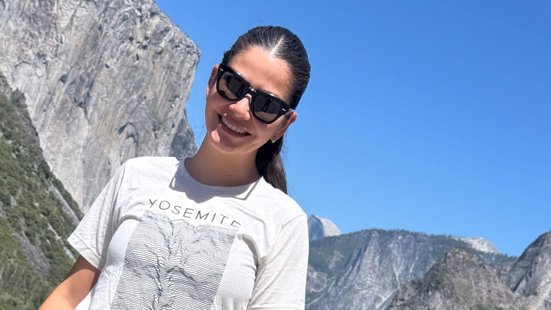 Ana Patricia Gámez en Yosemite 