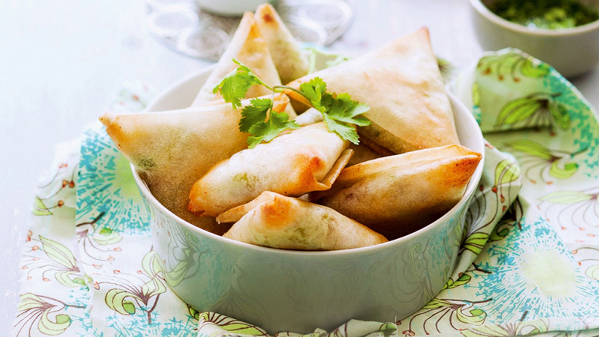 Samosas de verduras con especias