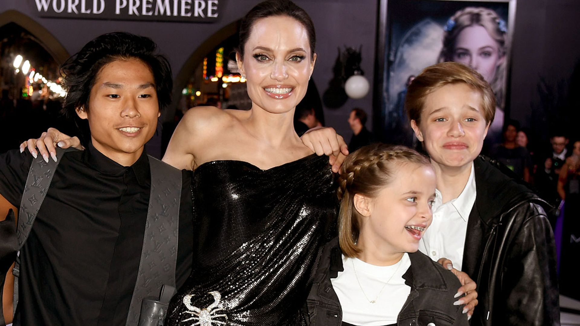 Angelina Jolie celebra su 45 cumpleaños con sus hijos y pide un deseo