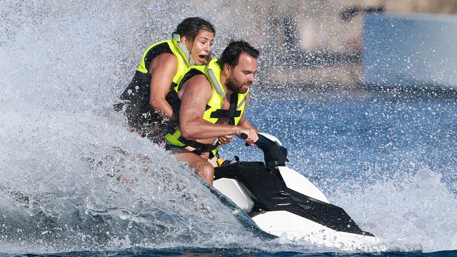 ¡A toda velocidad! Elena Tablada y Javier Ungría, jornada de emociones fuertes en alta mar