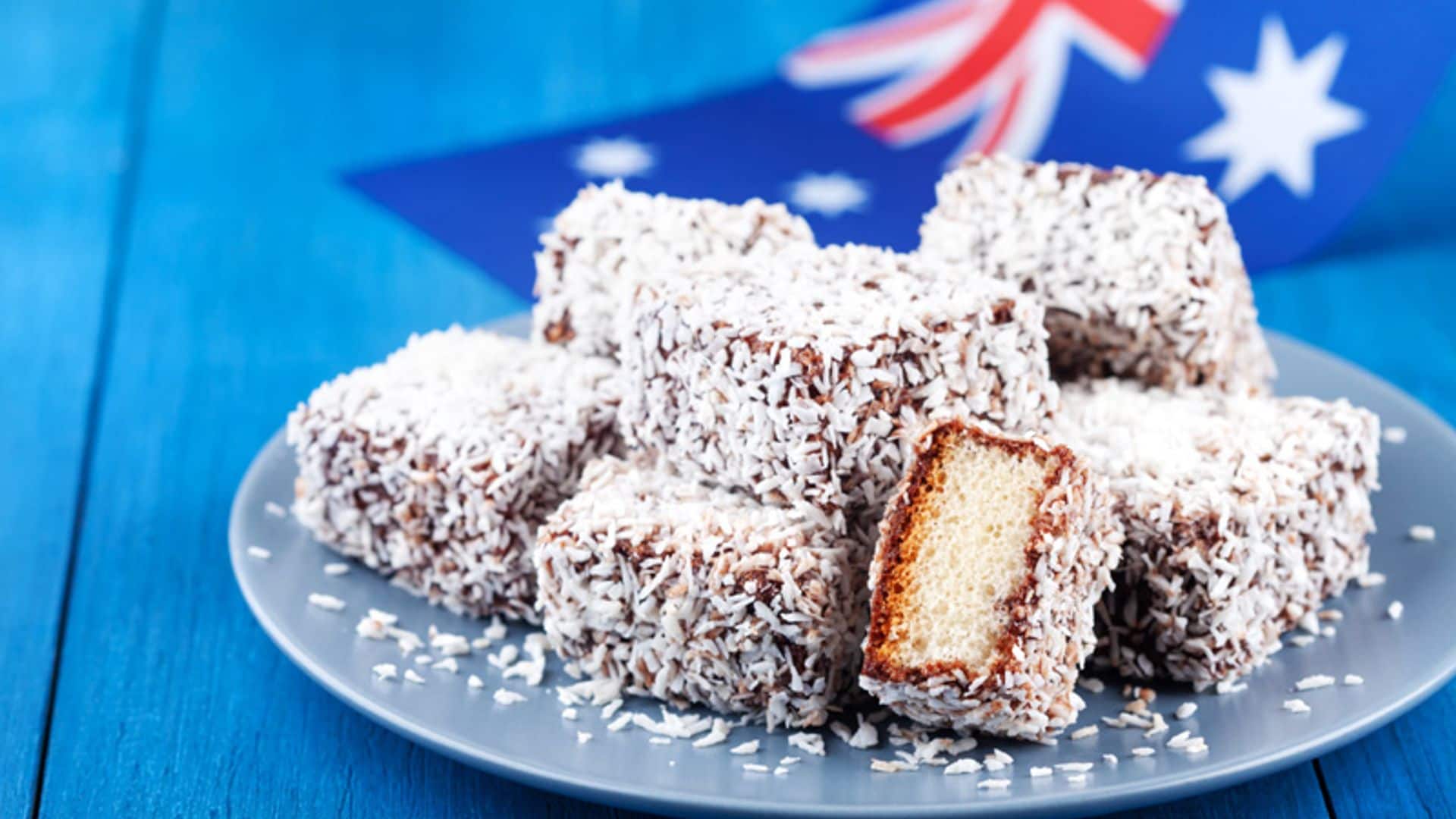 Lamingtons (bizcochitos australianos)