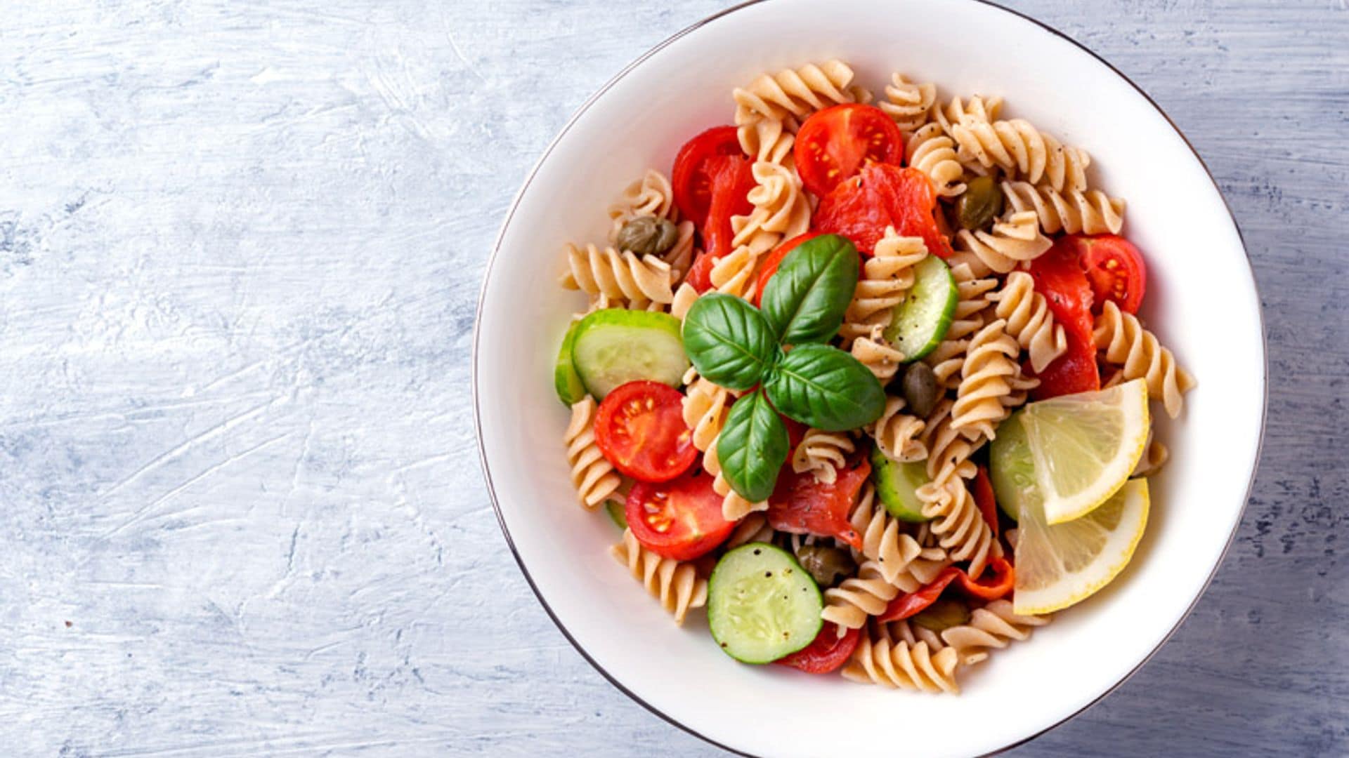 Ensalada de pasta integral