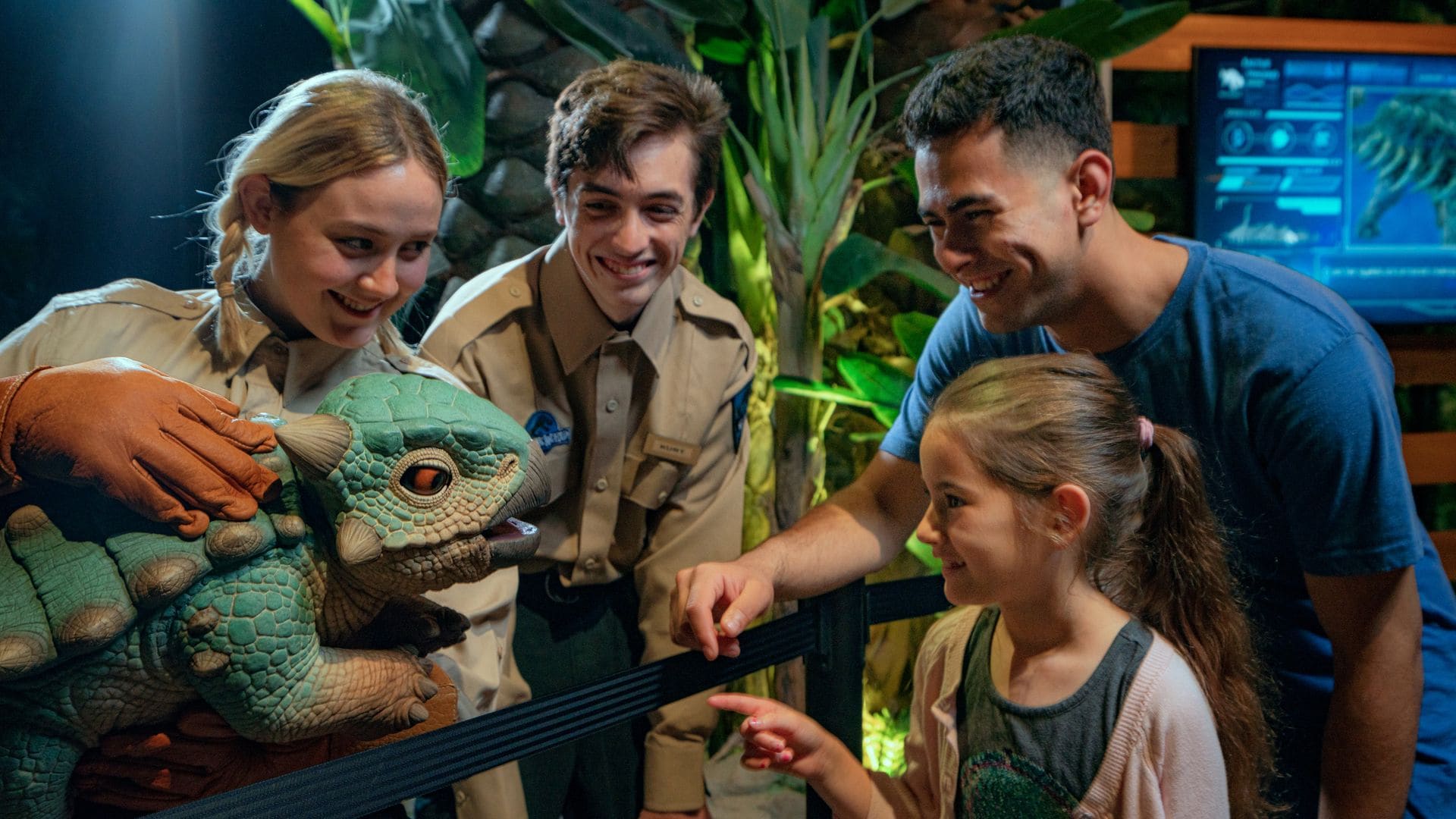 Jurassic World: The Experience plan inmersivo con niños