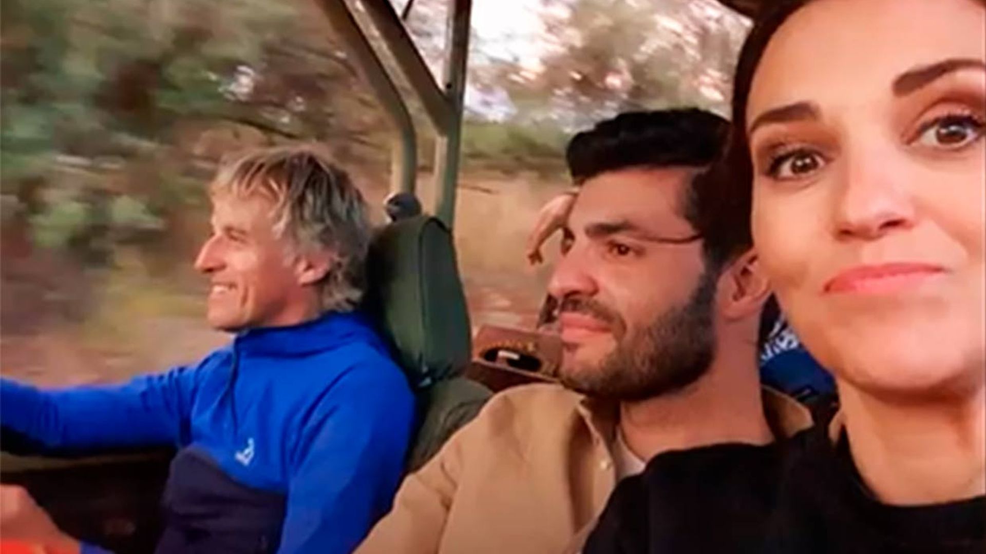 ¡Adrenalina en medio de la sabana! Paula Echevarría muestra lo que no se vio de su viaje a Kenia