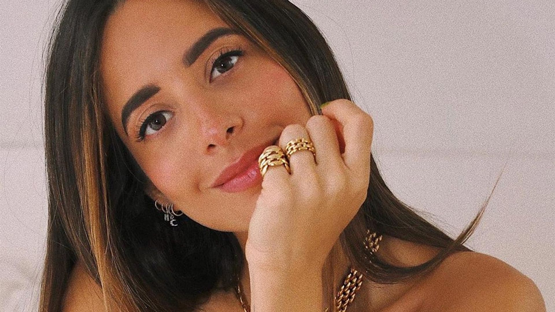 La sensual foto de la 'influencer' María F. Rubíes un mes antes de dar a luz