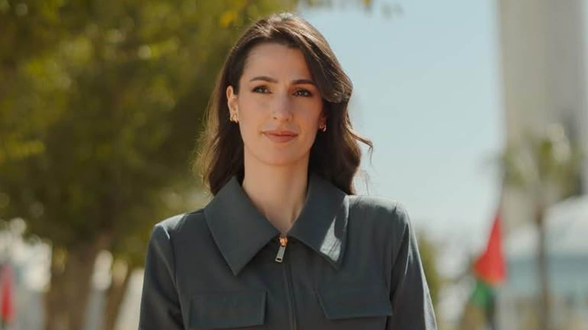 La princesa Rajwa de Jordania.