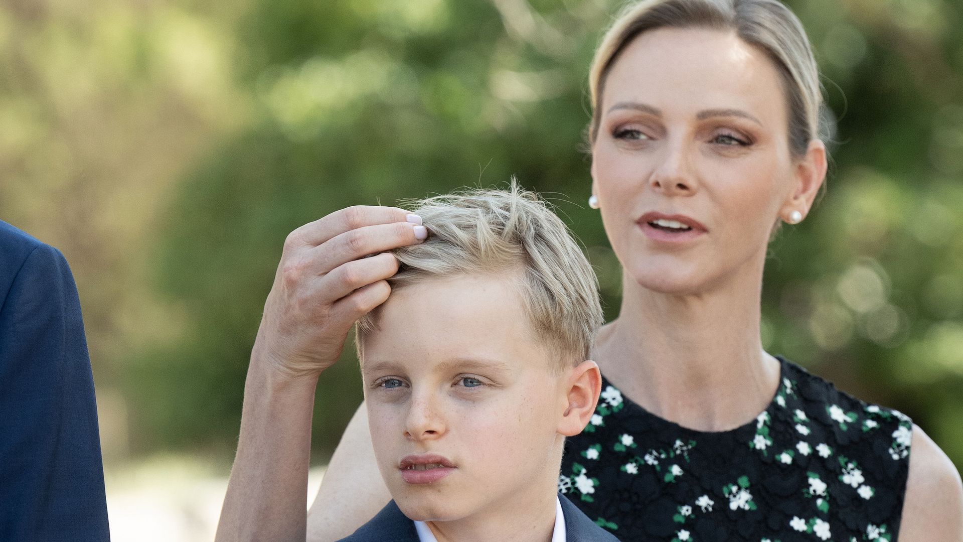 Charle de Mónaco, muy cariñosa con su hijo Jacques