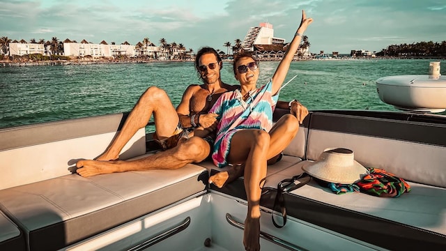 Angelique Boyer y Sebastián Rulli disfrutaron de esta escapada familiar.