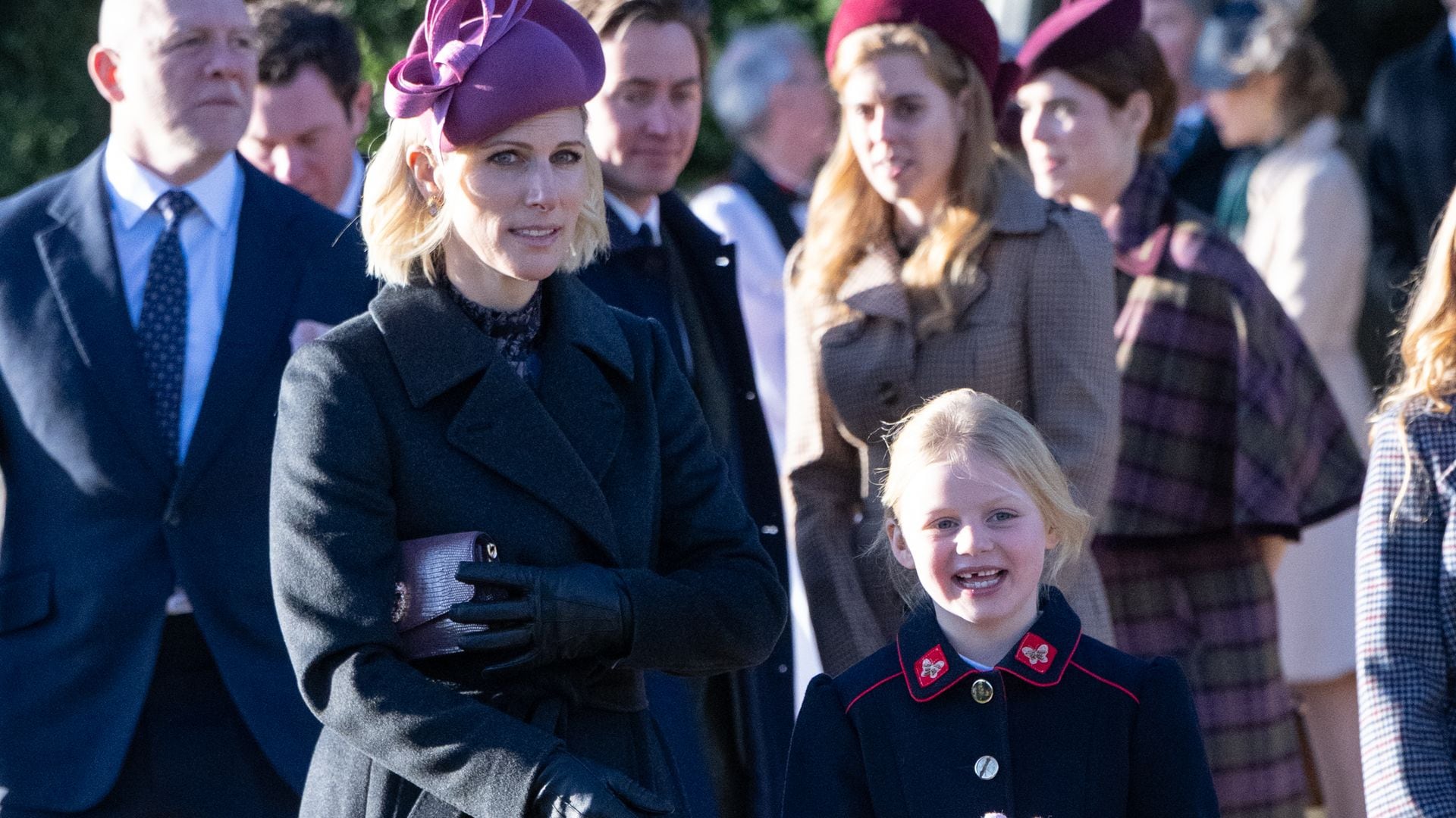 Lena Tindall y Zara Tindall