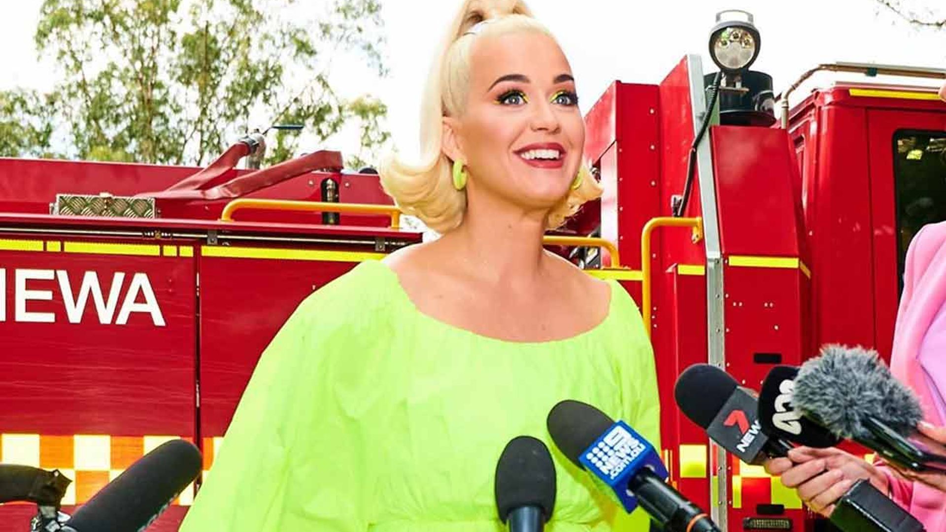 El 'look' premamá más divertido de Katy Perry