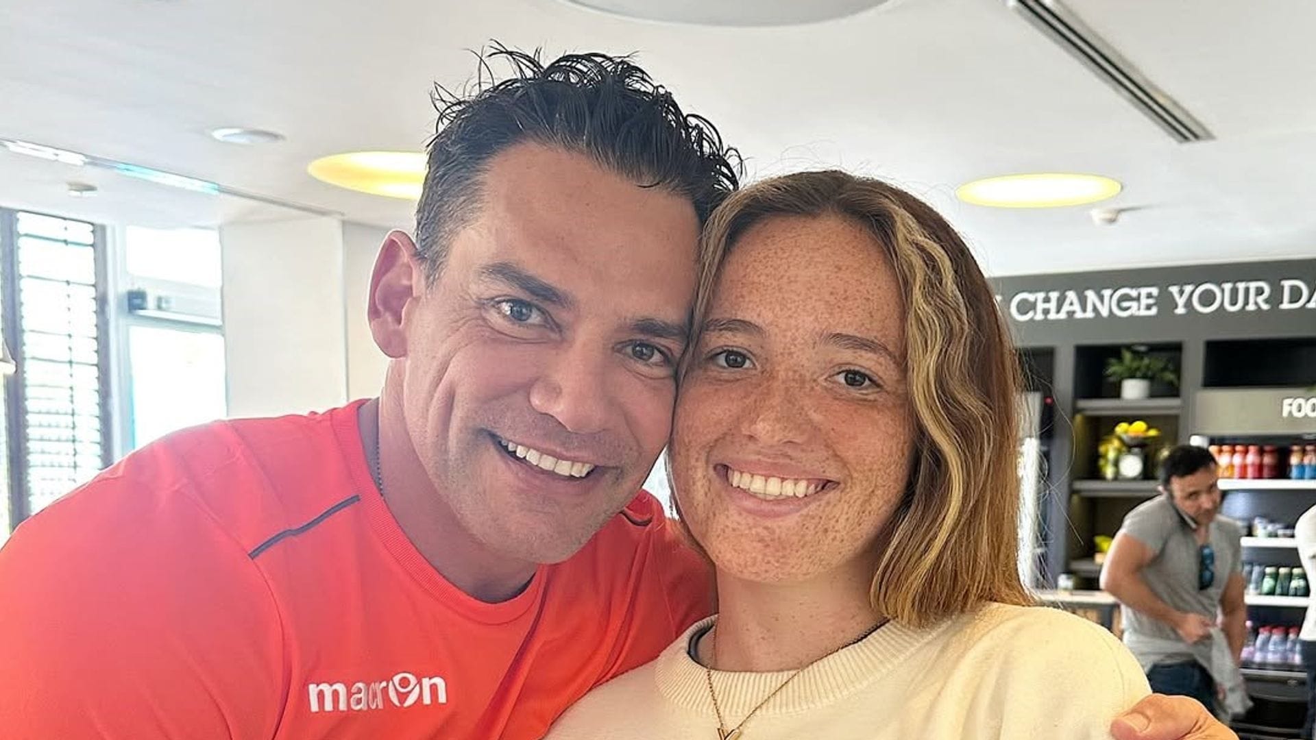 Cristian de la Fuente y Laura
