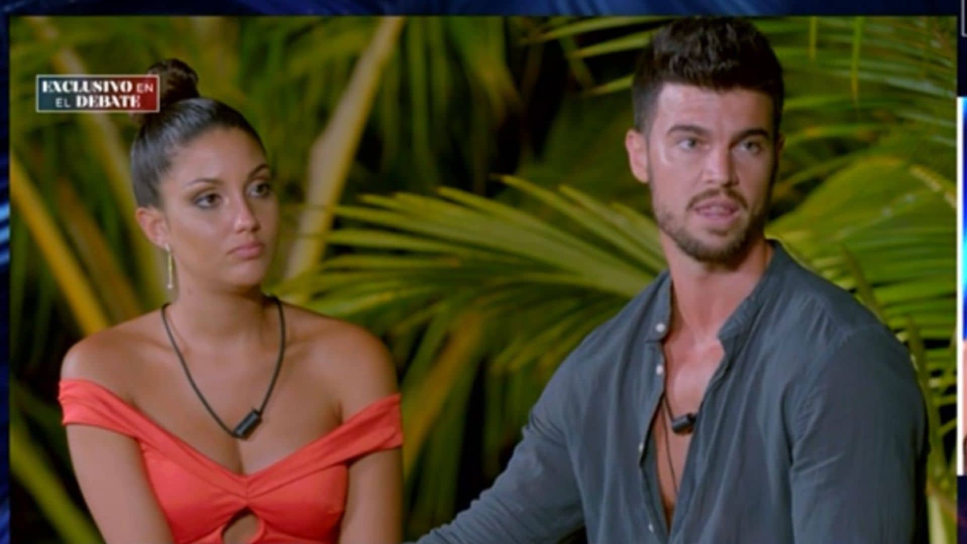 Tania y su tentador, Stiven, se vieron tras la hoguera final con Alejandro en 'La isla de las tentaciones 4'