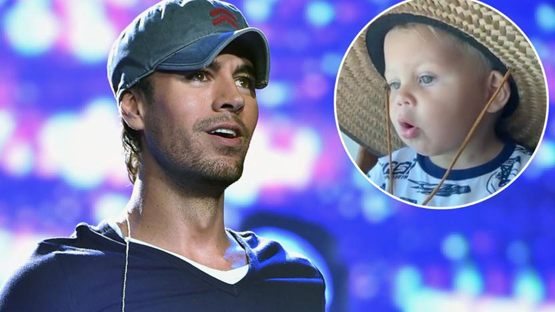 El tierno 'canto' de Nicholas, el hijo de Enrique Iglesias