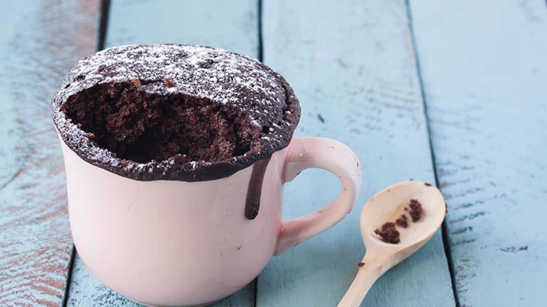 'Mug cake' de chocolate
