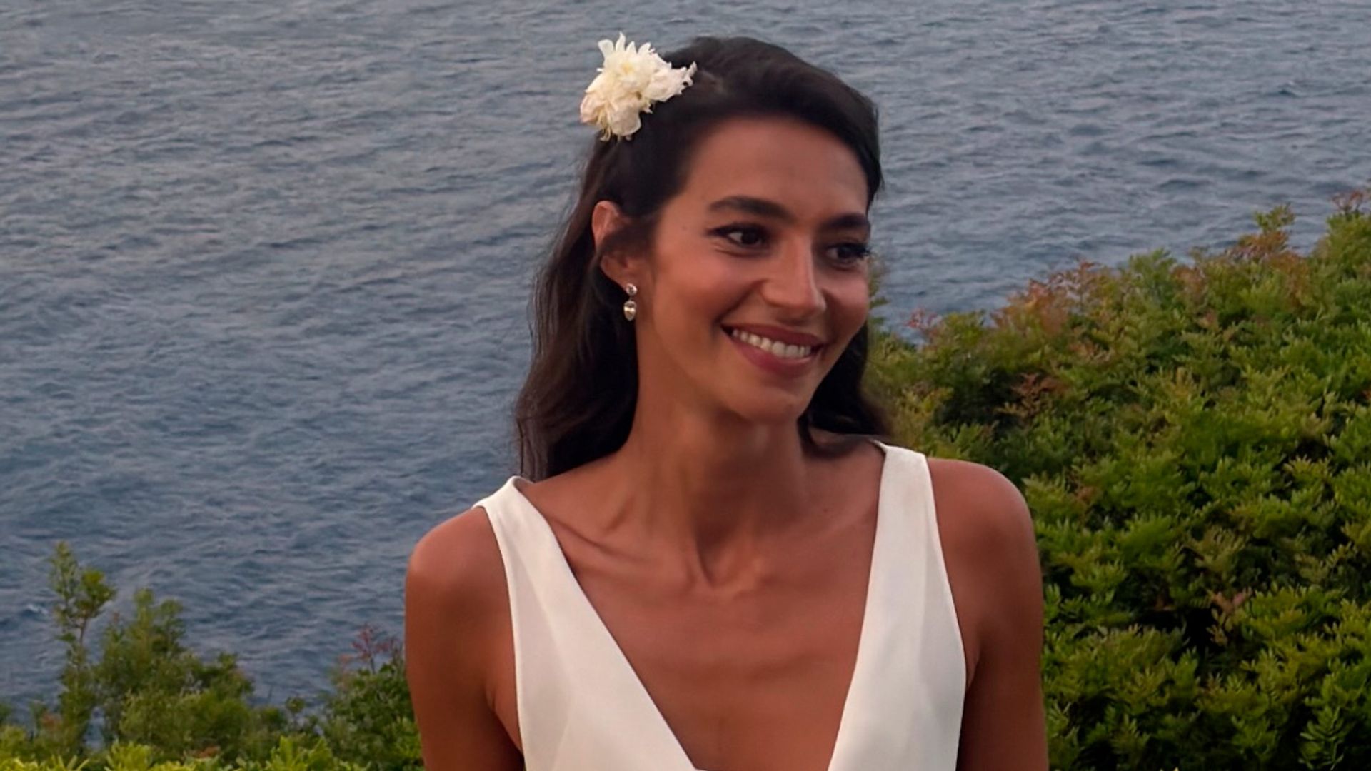Rocío Crusset en su fiesta de boda en Ibiza
