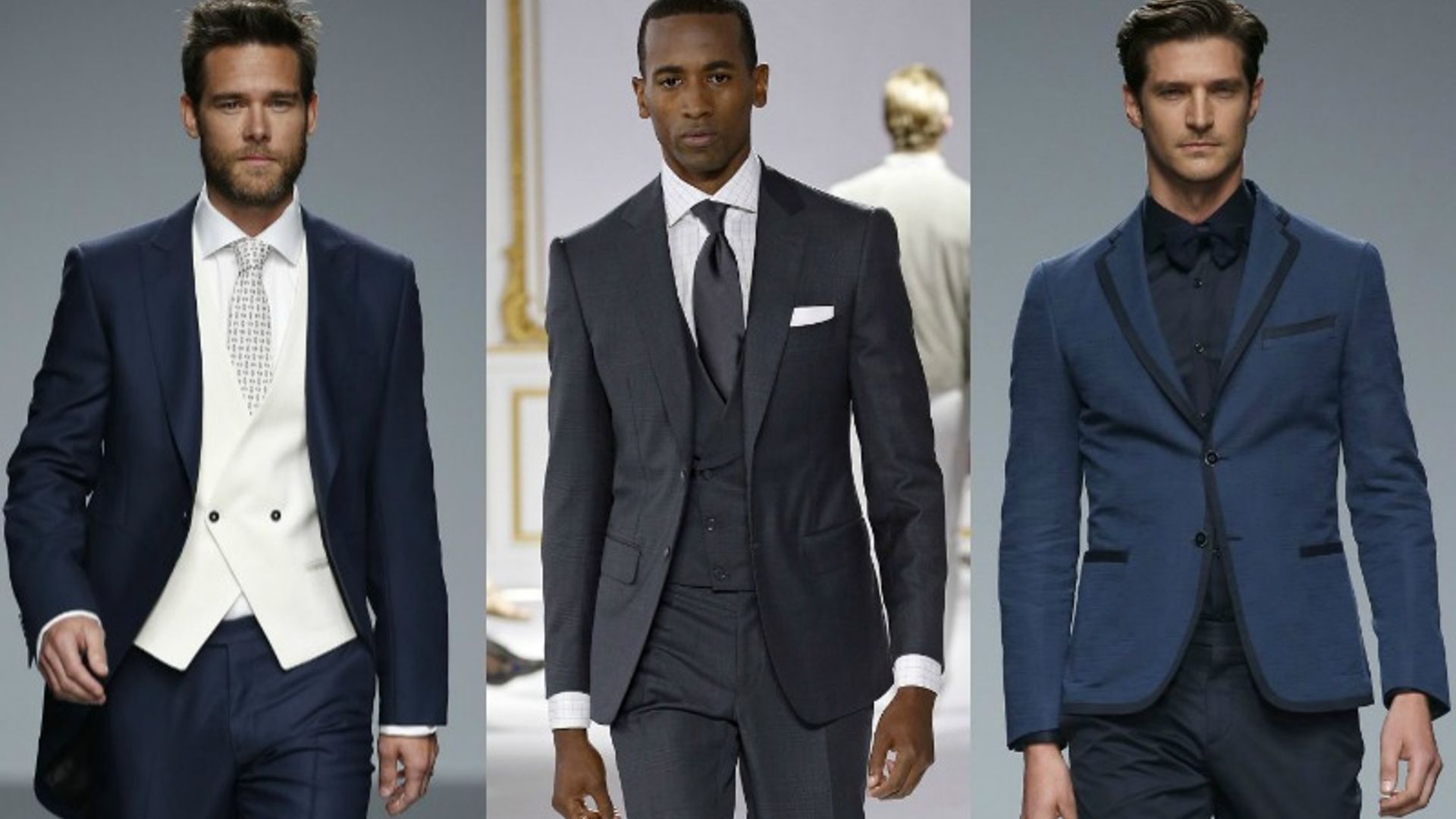 Tres 'looks' para tres tipos de novio