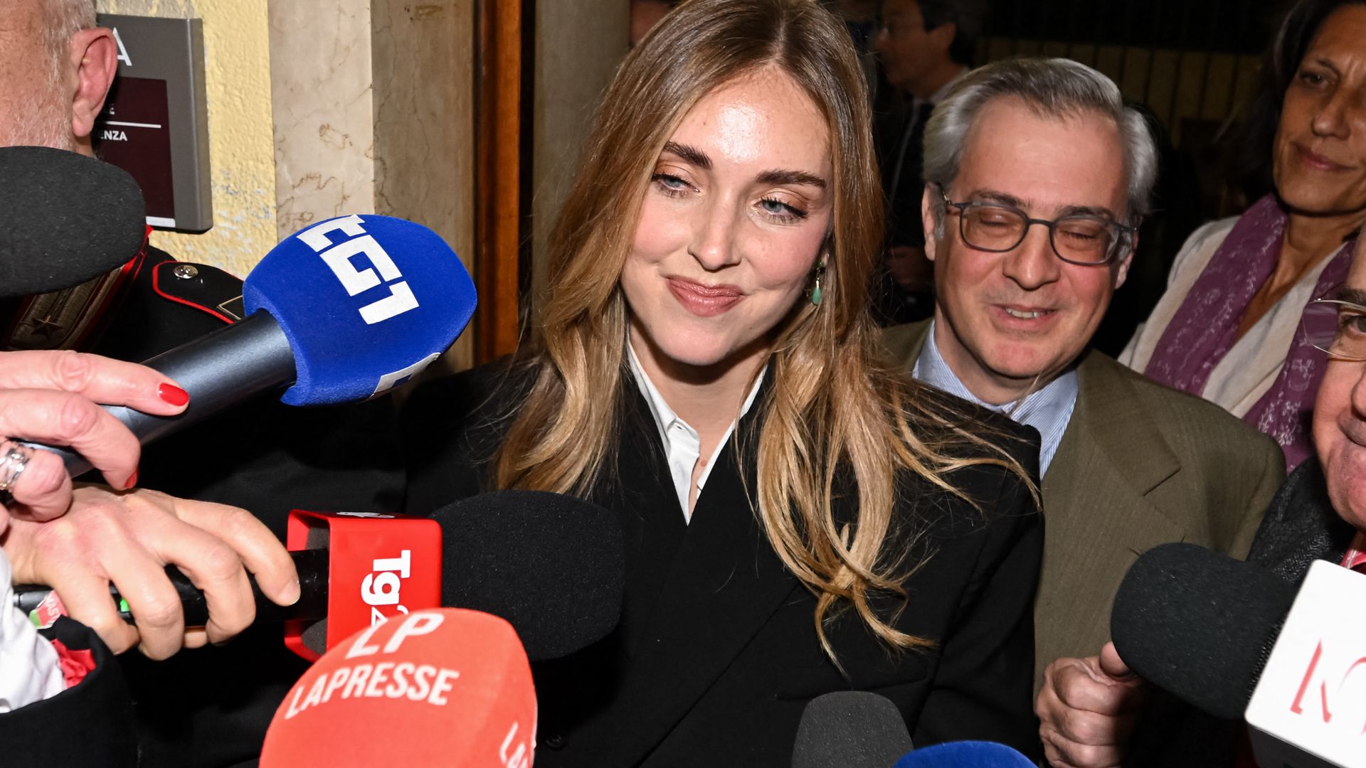 Chiara Ferragni en el Tribunal de Milán