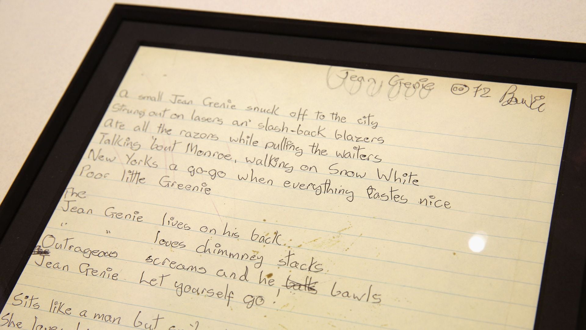 Fue en esta casa donde David Bowie escribió sus primeras canciones.