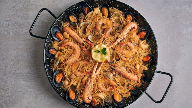 Fideuá de marisco