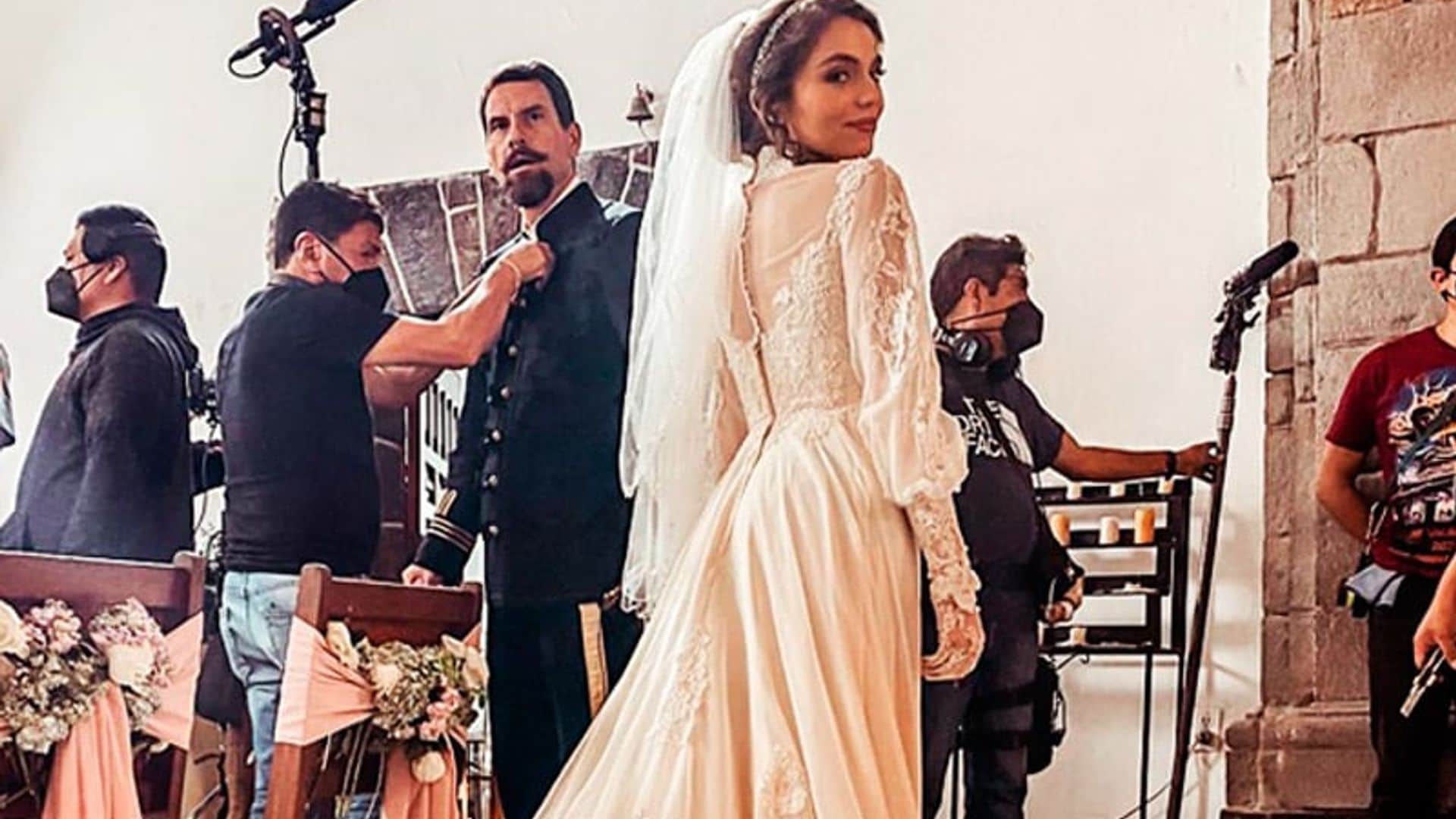 Sofía Castro 'llegó al altar' con una preciada joya de su madre, Angélica Rivera
