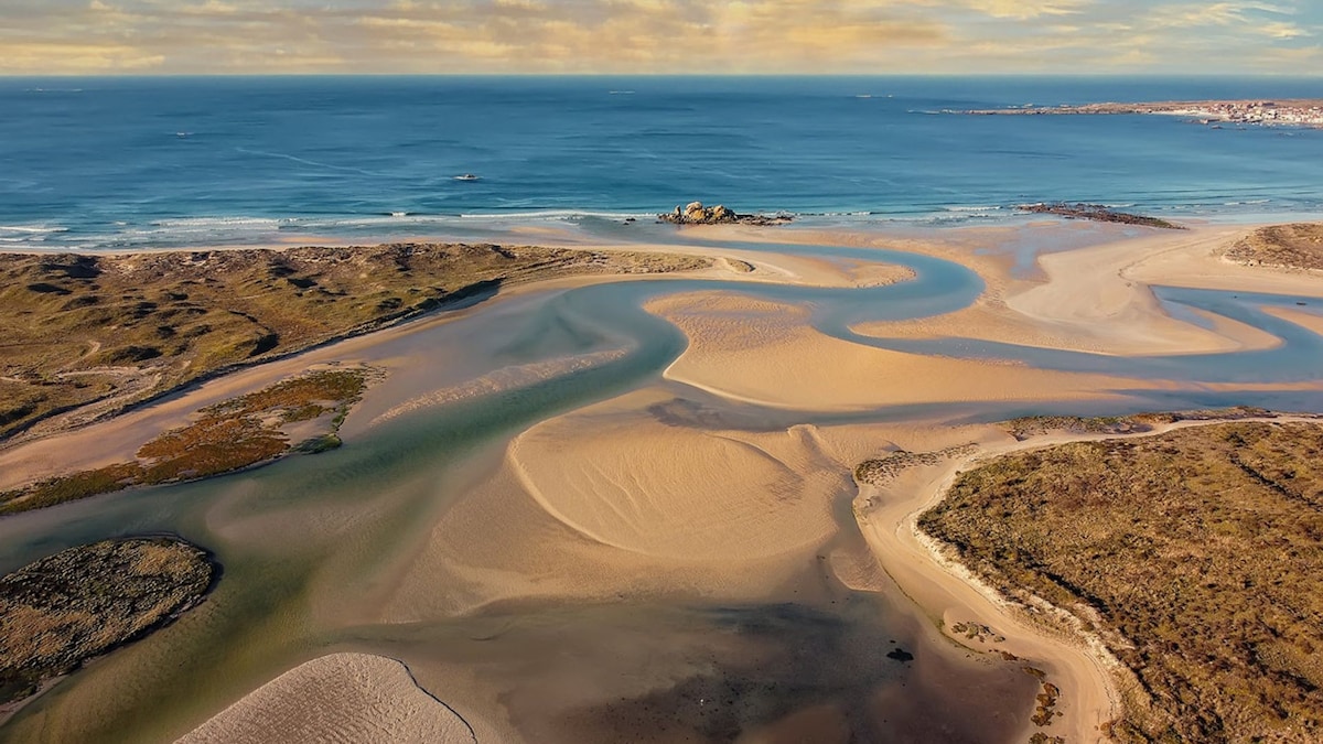 Dunas de Corrubedo vista panorámica