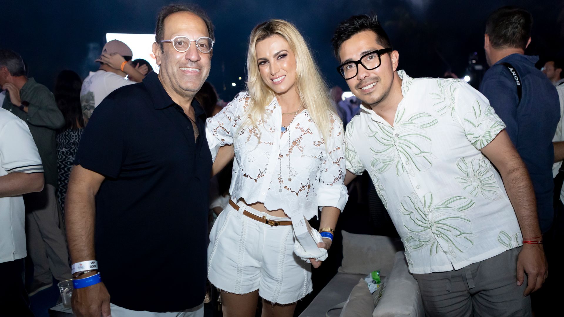 Marco Antonio Slim, Maria Elena Torruco y Omar Durán