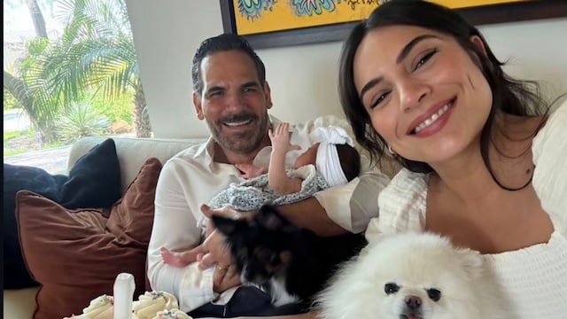 Ana Brenda celebra el primer mes de vida de Aria. 