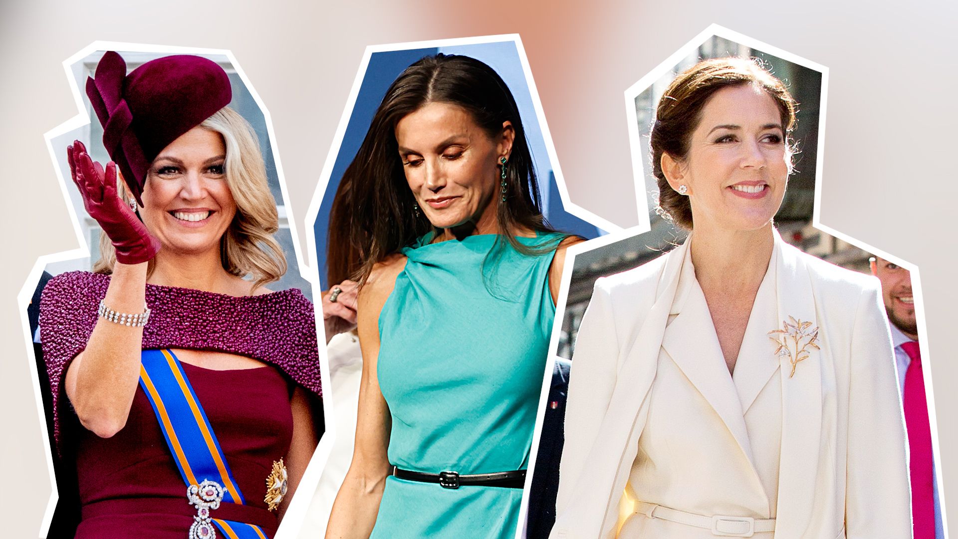 Los vestidos que unen a las reinas Letizia, Máxima y Mary con sus hijas: un estilo que pasa de generación a generación