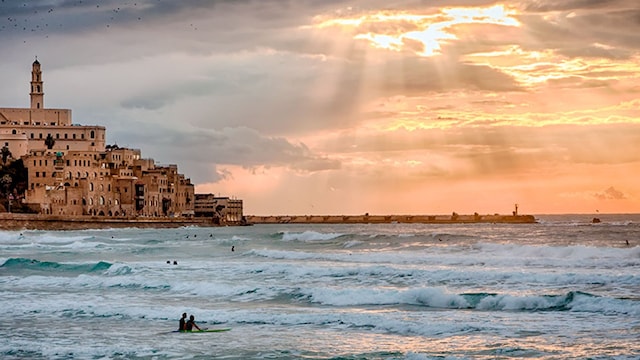 tel aviv atardecer