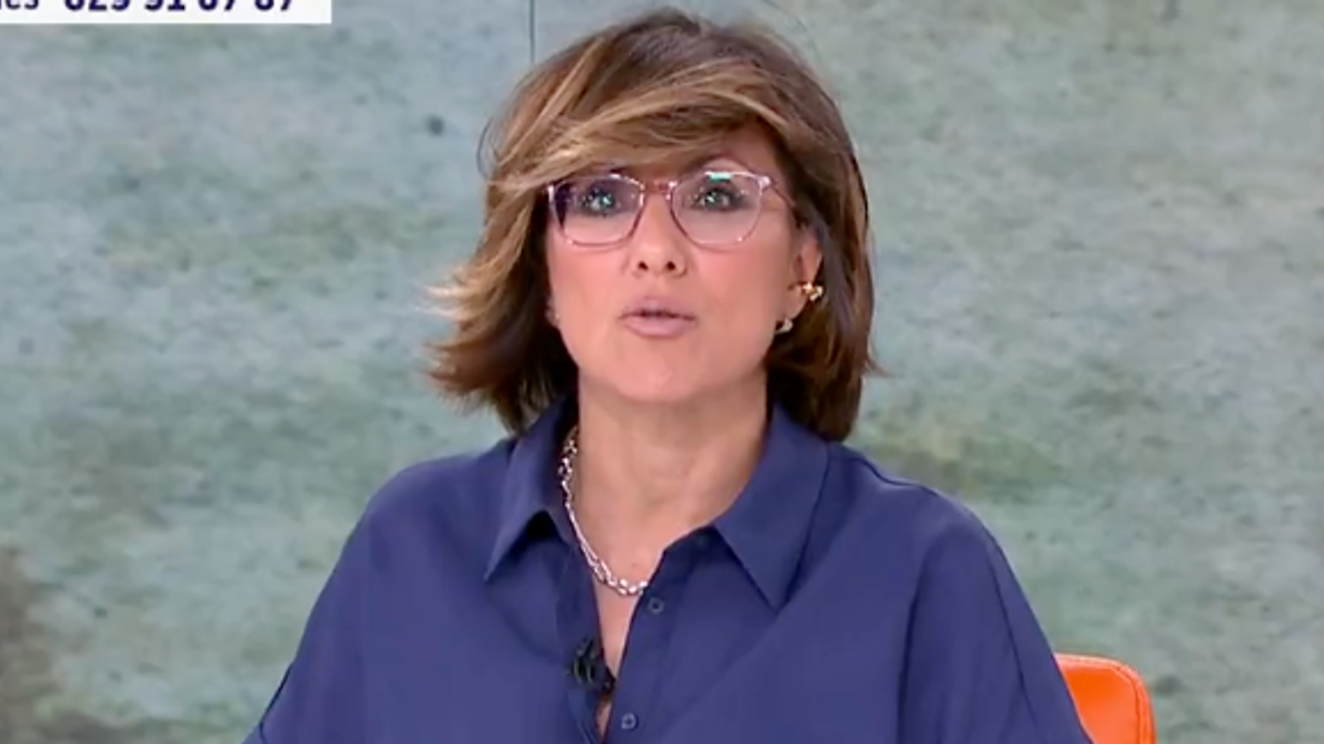 El cambio de look de Sonsoles Ónega se debe a un pequeño problema ocular 
