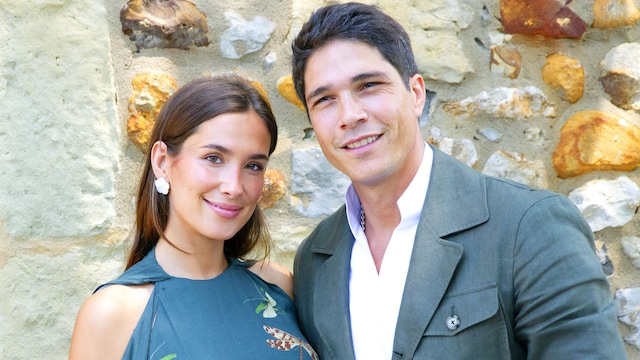 María Pombo, junto a Pablo Castellano.