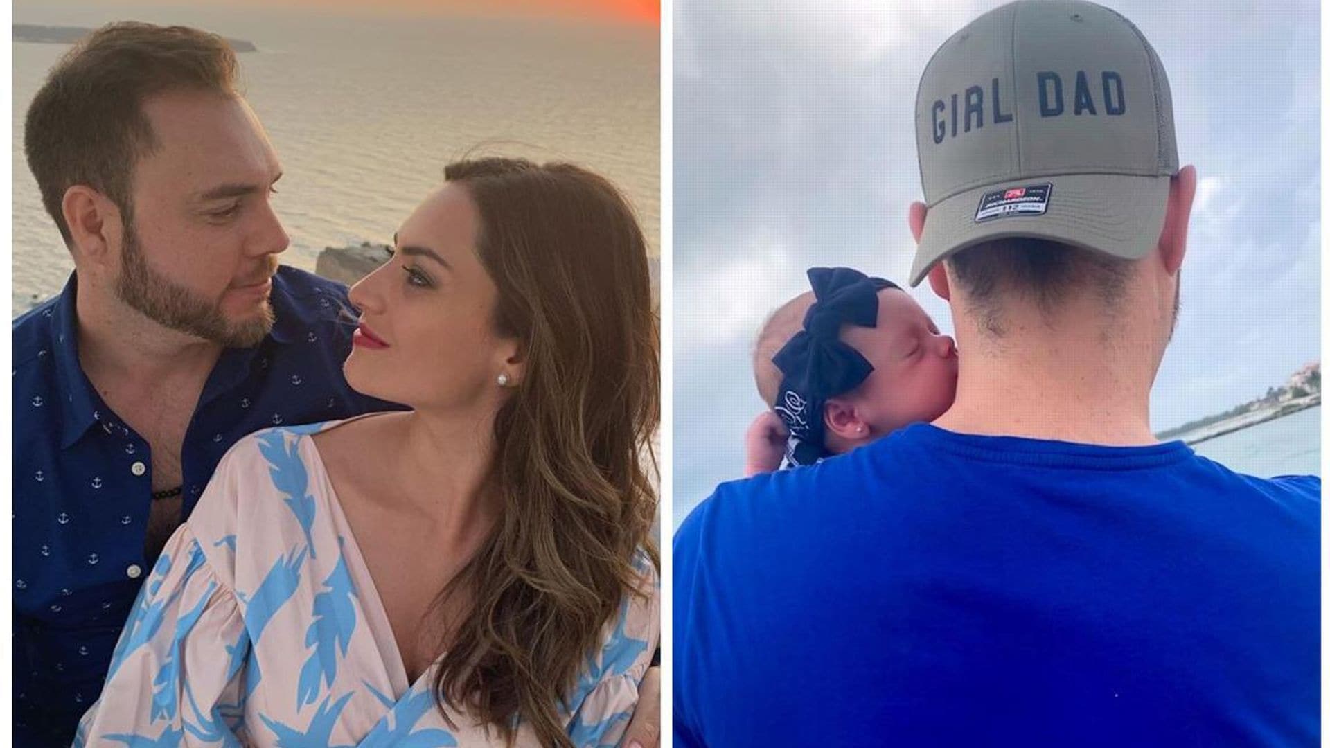 Michelle Galván y su esposo presumen su primer paseo familiar con Baby Megan, a un mes de nacida