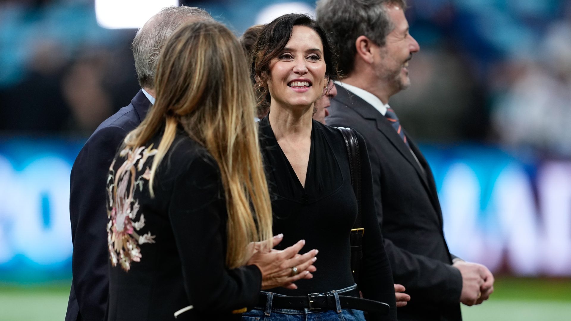Isabel Díaz Ayuso en la NFL, Madrid.