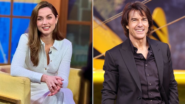 Ana de Armas y Tom Cruise