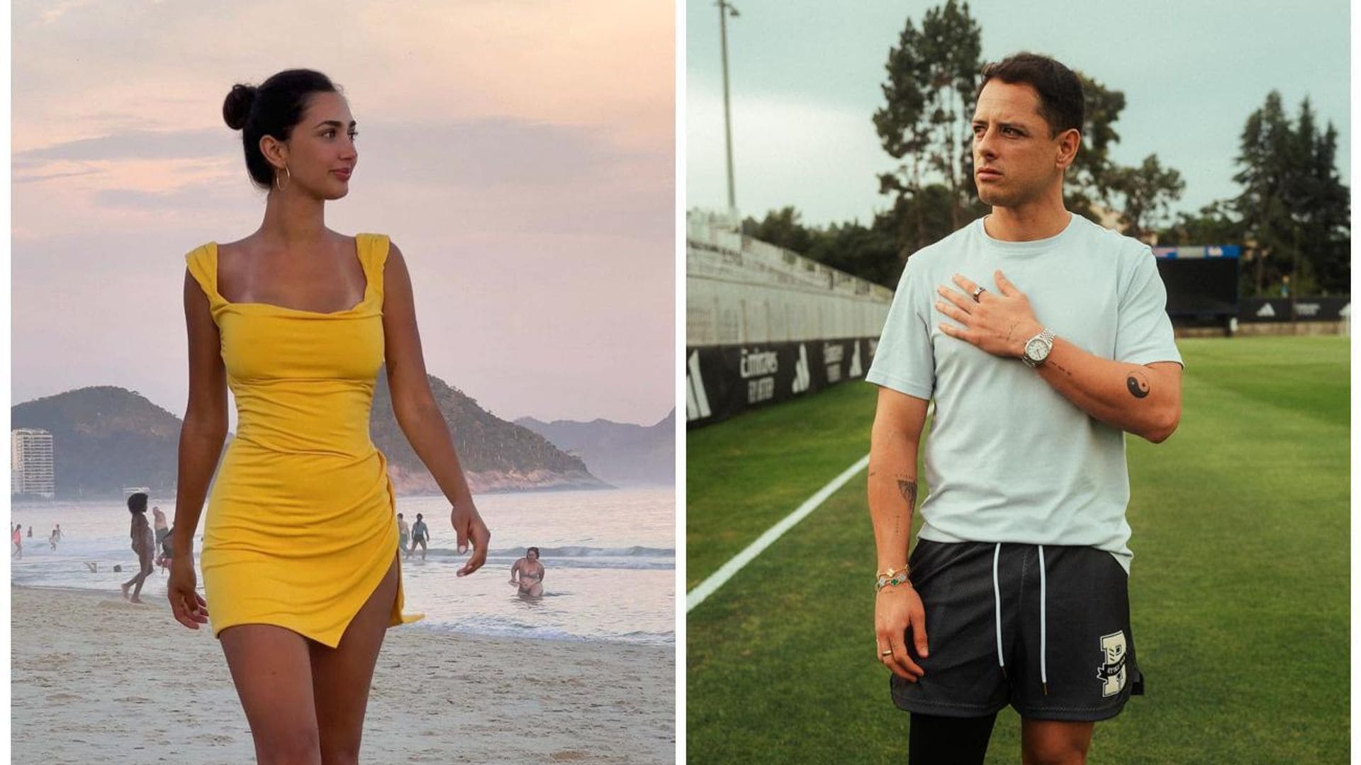 Ella en Brasil y él considerando volver a México, ¿qué fue de ‘Chicharito’ Hernández y su novia?