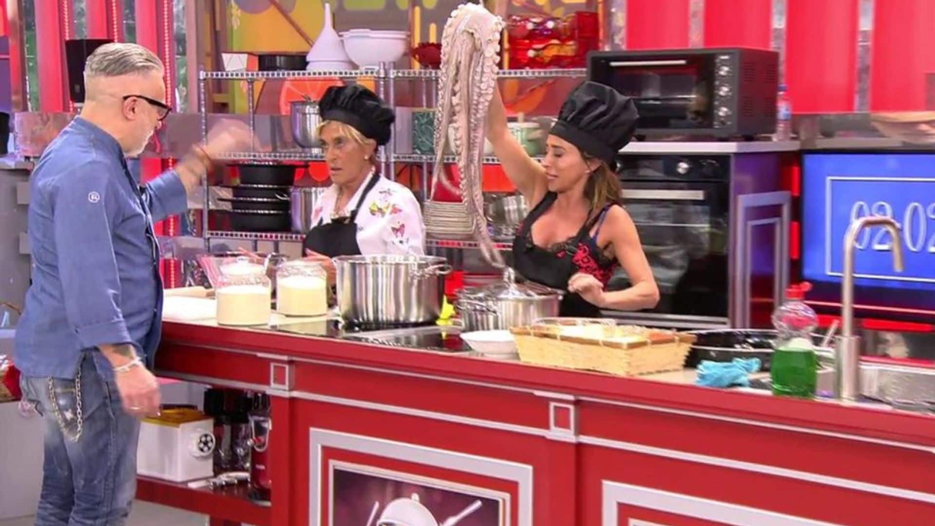 María Patiño y Chelo García-Cortés, la cara y la cruz en 'La última cena'