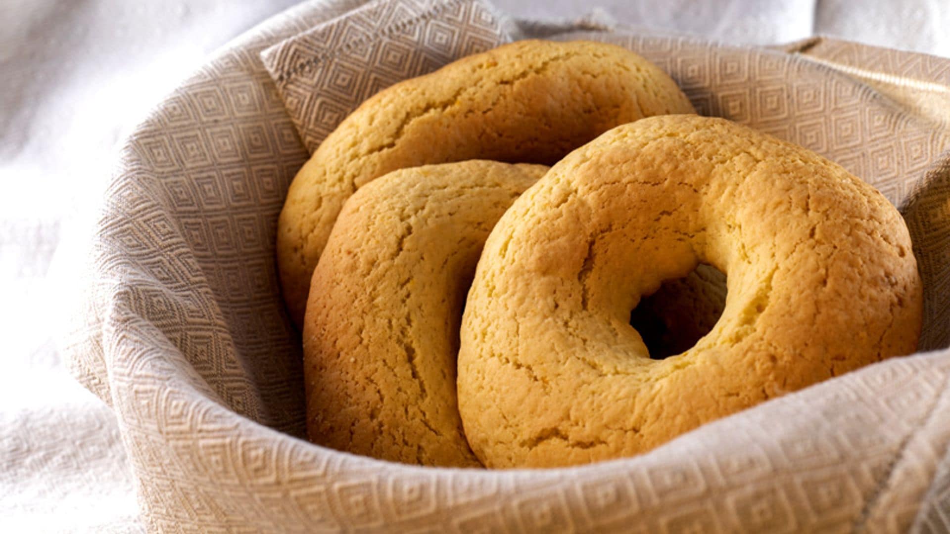 Rosquillas de anís al horno