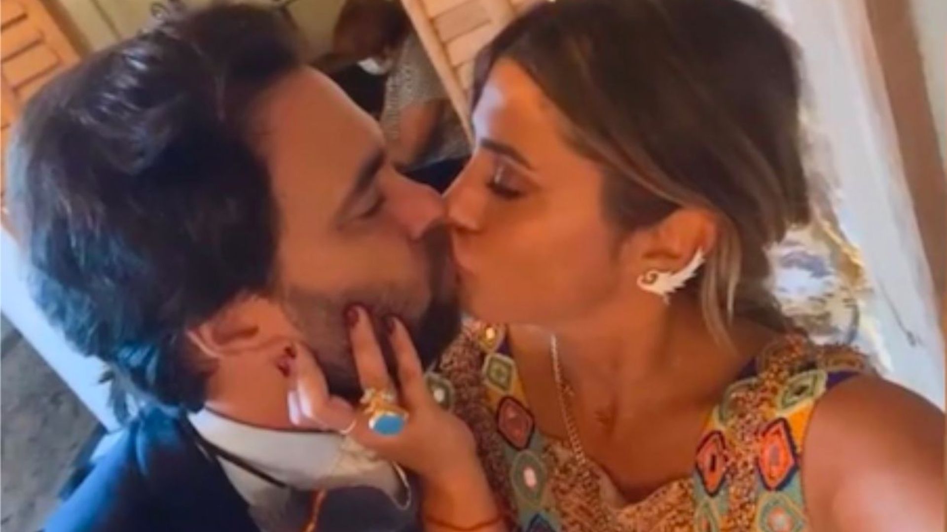 Elena Tablada y Javier Ungría celebran el segundo aniversario de su boda en La Habana