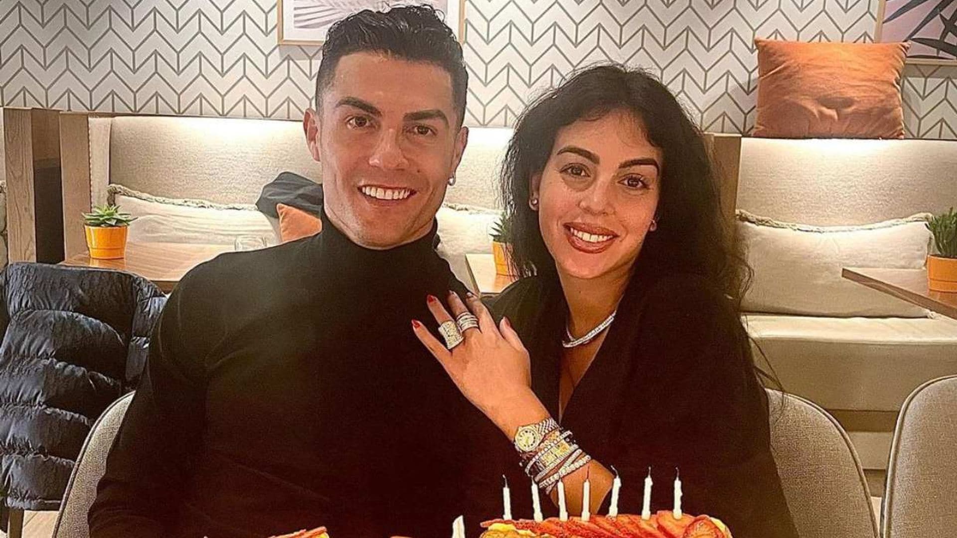 Georgina Rodríguez sorprende a Cristiano Ronaldo con un impresionante regalo y unas emotivas palabras