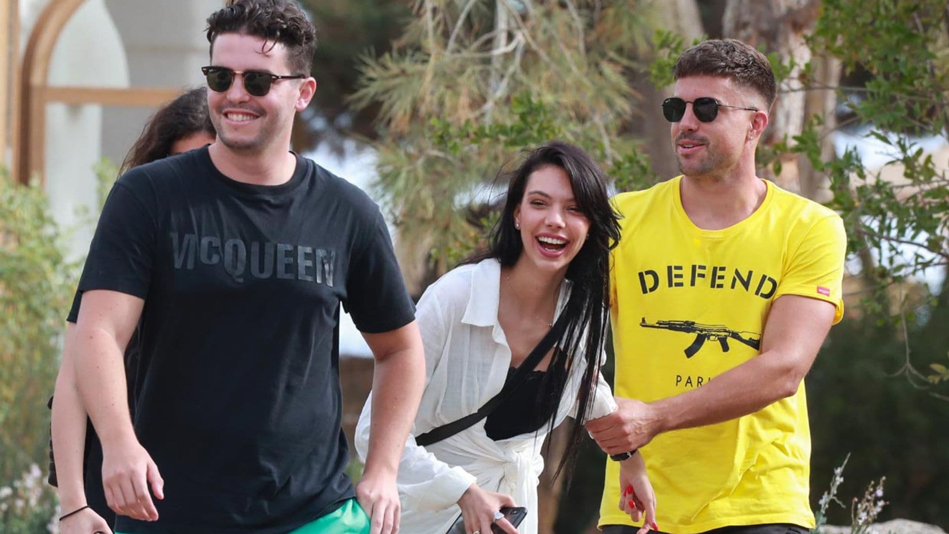 Alejandra Rubio y Tassio de la Vega, pura complicidad en Ibiza