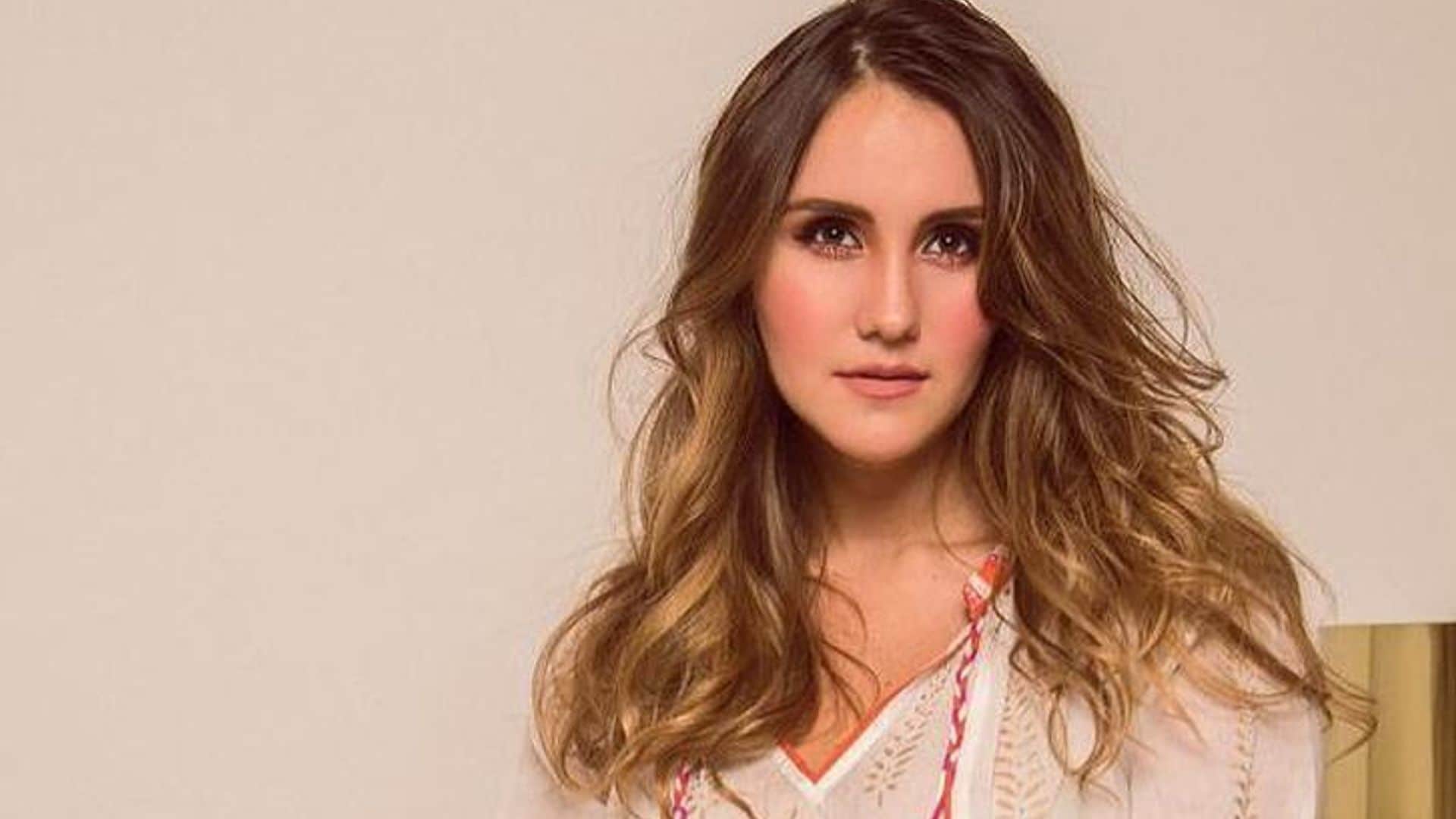 Dulce María cuenta feliz cómo va con los síntomas del embarazo