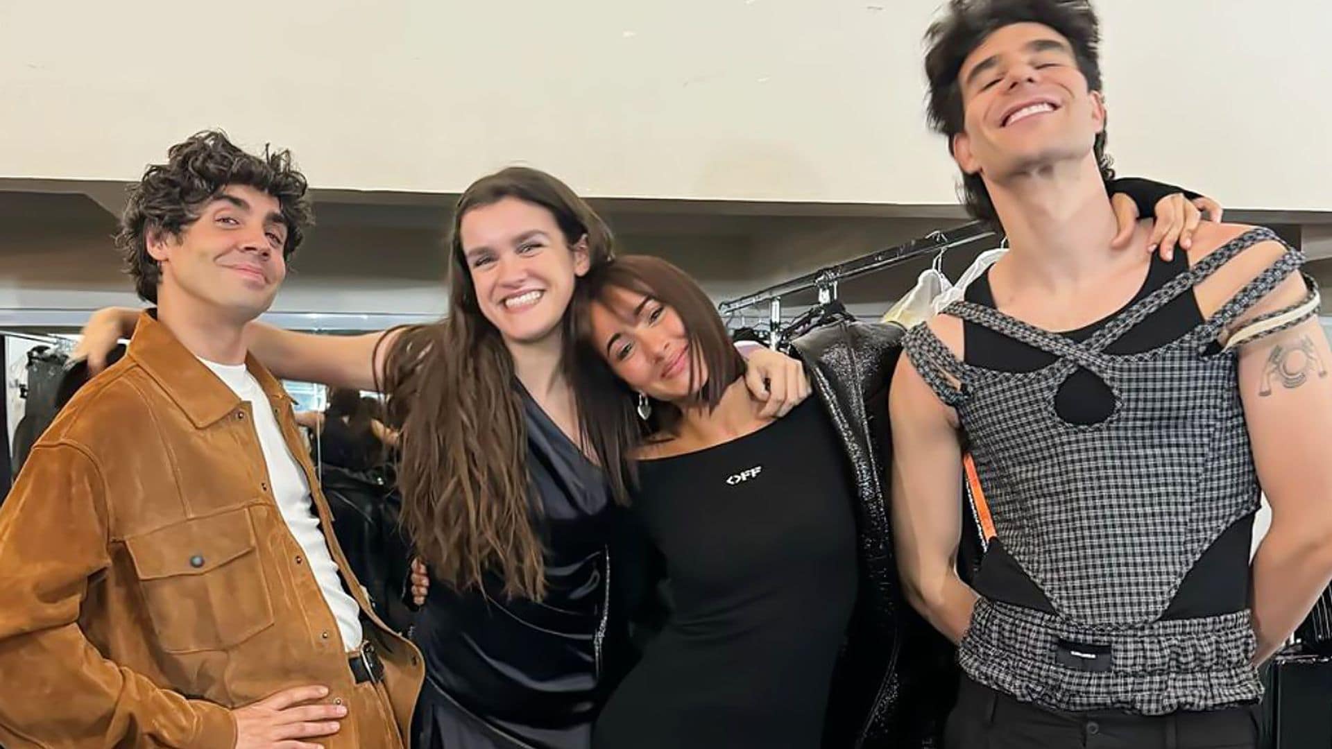 El reencuentro entre abrazos de Amaia y Aitana que se ha hecho viral