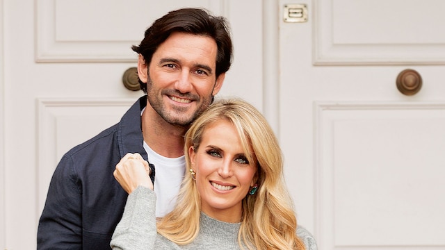Angie Rigueiro y su novio