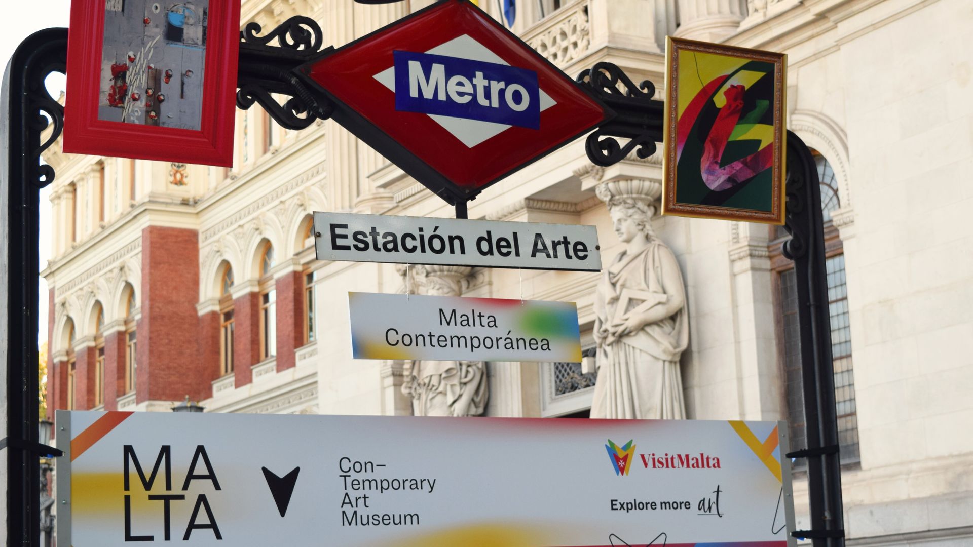Estación del Arte de Metro Malta