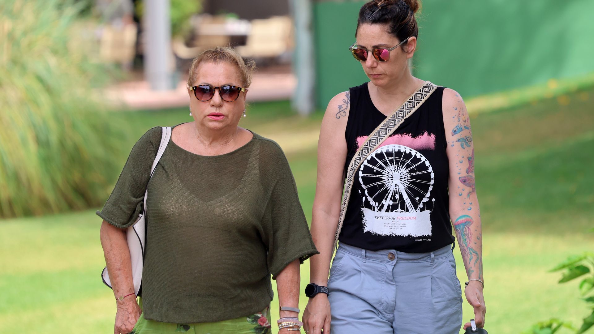 Maite Zaldívar y su hija Elia